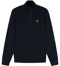 Lyle & Scott Sweatshirt w. Zipper - Dark Navy