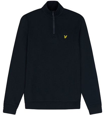 Lyle & Scott Sweatshirt w. Zipper - Dark Navy