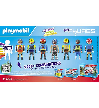 Playmobil Action Sankarit - My Hahmot: Tuotemerkki... - 71468 - 
