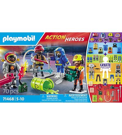 Playmobil Action Sankarit - My Hahmot: Tuotemerkki... - 71468 - 