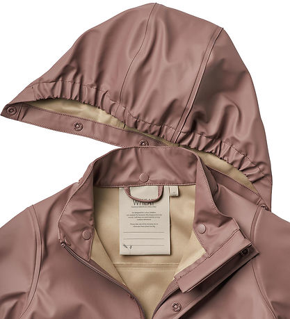 Wheat Rain Jacket - Ollo - Dusty Lilac