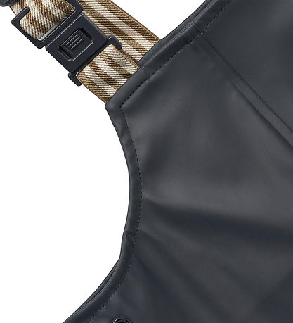 Wheat Rain Pants w. Suspenders - PU - Charlo - Ink Wheat Rain Pants w. Suspenders - PU - Charlo - Ink