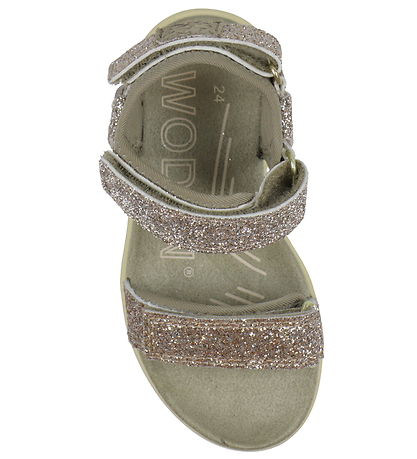 Woden Sandals - Cirkeline Glitter - Multi