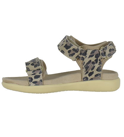 Woden Sandals - Cirkeline Leo Suede - Leopard