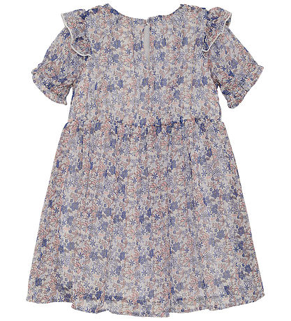 Creamie Dress - Lurex Dot - Buttercream