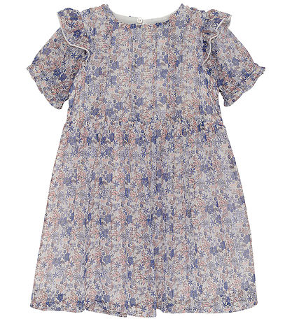 Creamie Dress - Lurex Dot - Buttercream