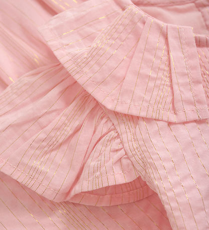 Creamie Kjole - Lurex - Brude Rose