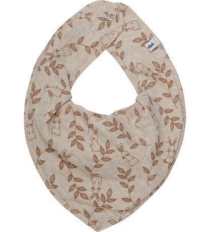Pippi Baby Drool bib - 3-Pack - Indian Tan