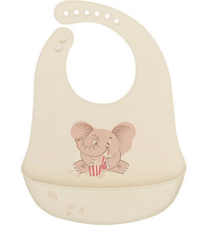 CeLaVi Bibs - Silicone - 2-Pack - Warm Taupe CeLaVi Bibs - Silicone - 2-Pack - Warm Taupe
