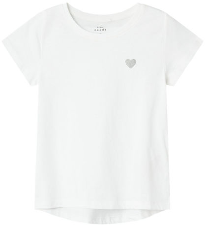 Name It T-shirt - Noos - NkfVioline - Bright White Name It T-shirt - Noos - NkfVioline - Bright White