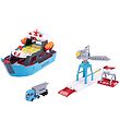 Majorette Toys - 30+ Parts - Maersk Logistics Cargo Ship Majorette Toys - 30+ Parts - Maersk Logistics Cargo Ship