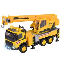 Majorette Toys - Volvo Crane w. Light/Sound Majorette Toys - Volvo Crane w. Light/Sound