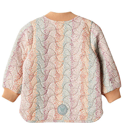 Wheat Thermo Jacket - Loui - Rainbow Flowers