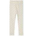 Lil´Atelier Leggings - Rib - NmfGago - Noos - TurtleDove Heart Lil´Atelier Leggings - Rib - NmfGago - Noos - TurtleDove Heart