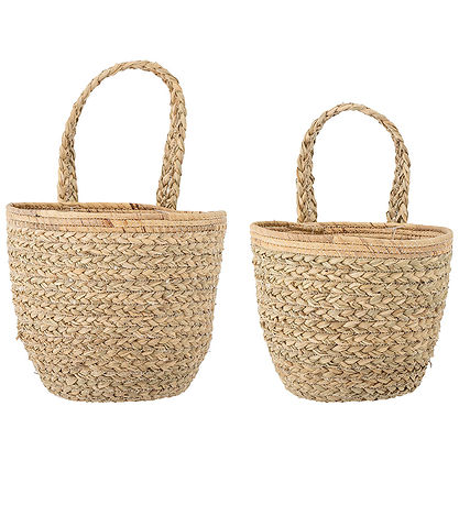 Bloomingville Baskets - Amia - 2-Pack - 24x36/26x41 cm - Seaweed Bloomingville Baskets - Amia - 2-Pack - 24x36/26x41 cm - Seaweed