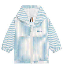 BOSS Jacke - Hellblau/weiß gestreift BOSS Jacke - Hellblau/weiß gestreift