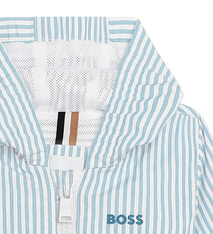 BOSS Jacke - Hellblau/weiß gestreift