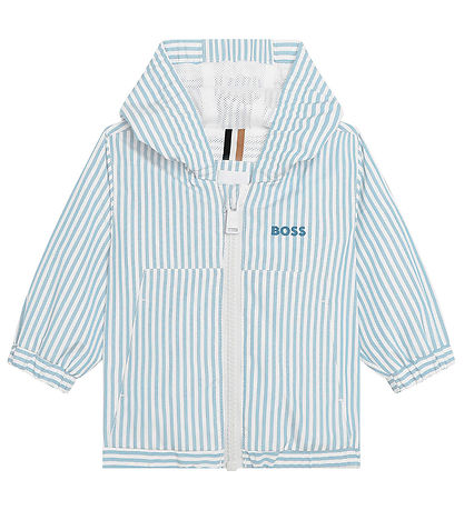 BOSS Jacke - Hellblau/weiß gestreift