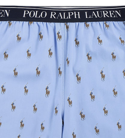 Polo Ralph Lauren Pyjama Set - Elite Blue w. Logos Polo Ralph Lauren Pyjama Set - Elite Blue w. Logos