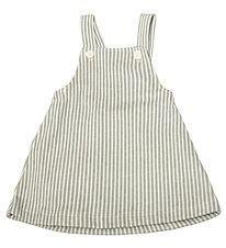 Joha Mekko - Pinafore - Tomunvihreä/Valkoinen Raidallinen Joha Mekko - Pinafore - Tomunvihreä/Valkoinen Raidallinen