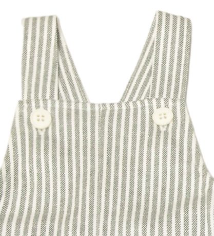 Joha Overalls - Dusty Green/White
