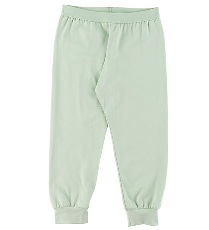 Joha Pyjama Set - Off White/Dusty Green w. Dino