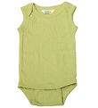 Joha Bodysuit Sleeveless - Rib - Dusty Green