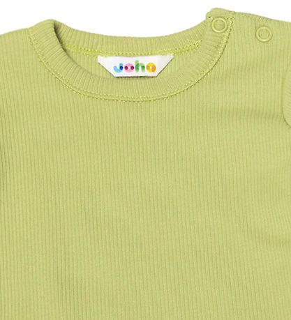 Joha Bodysuit s/s - Rib - Dusty Green