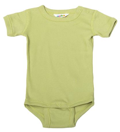 Joha Bodysuit s/s - Rib - Dusty Green