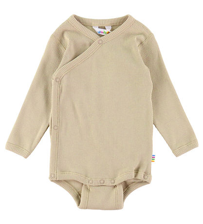 Joha Yo Bodysuit l/s - Rib - Beige Joha Yo Bodysuit l/s - Rib - Beige