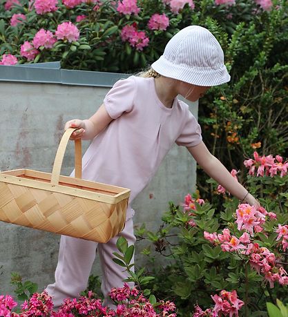 Joha T-shirt - A-Shape - Rib - Dusty Pink