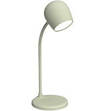 Lampe av. Chargeur + Haut-parleur Kreafunk - Ellie - Dusty Olive Lampe av. Chargeur + Haut-parleur Kreafunk - Ellie - Dusty Olive