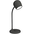 Kreafunk Lamp w. Charger + Speaker - Ellie - Black Kreafunk Lamp w. Charger + Speaker - Ellie - Black