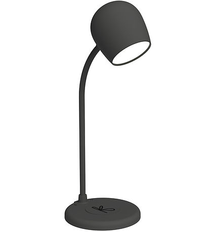 Kreafunk Lamp w. Charger + Speaker - Ellie - Black