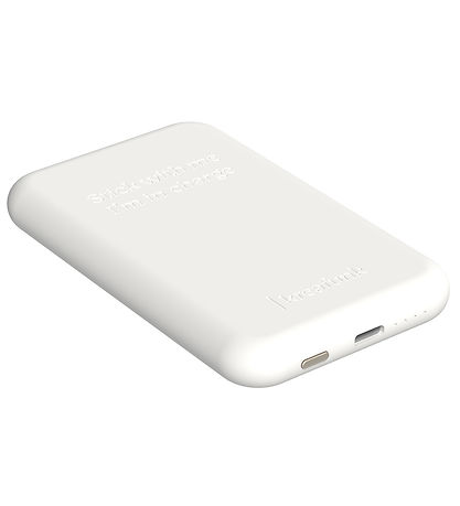 Batterie Externe Kreafunk - pour CHANGER QI - Blanc - 5 000 mAh Batterie Externe Kreafunk - pour CHANGER QI - Blanc - 5 000 mAh