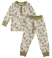 Katvig Pyjama Set - White w. Apples Katvig Pyjama Set - White w. Apples