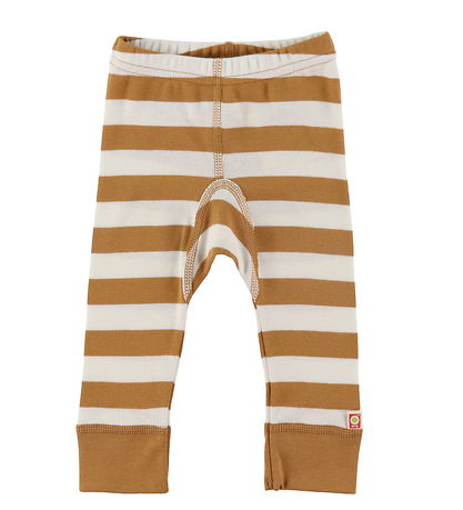 Katvig Leggings - Bruin/Wit Gestreept