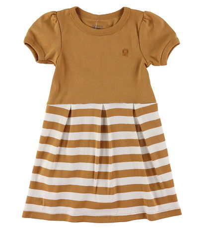 Robe Katvig - Marron/Blanc Rayures