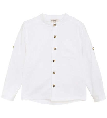 Minymo Shirt - L/S - Bright White