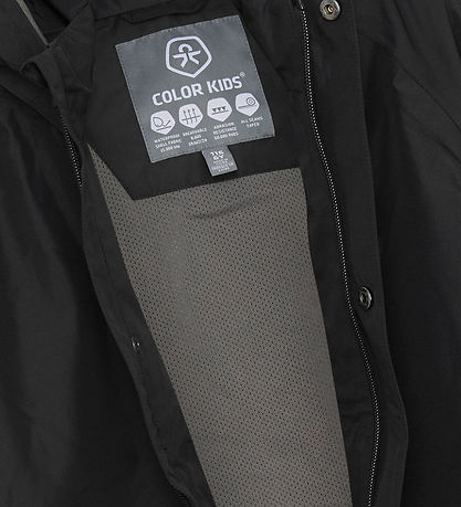 Color Kids Lightweight Jacket - Black
