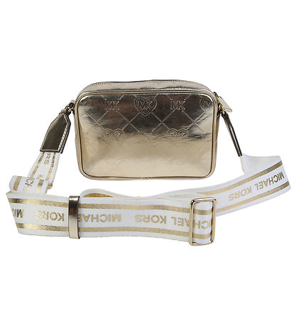 Michael Kors Shoulder Bag - Gold w. Pattern