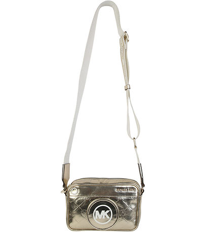 Michael Kors Shoulder Bag - Gold w. Pattern