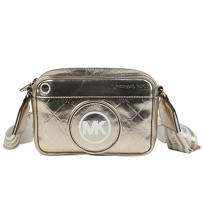 Michael Kors Shoulder Bag - Gold w. Pattern