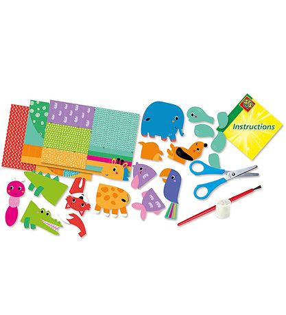 SES Creative Kreatives Spielset - Origami - Zigzag Tiere SES Creative Kreatives Spielset - Origami - Zigzag Tiere