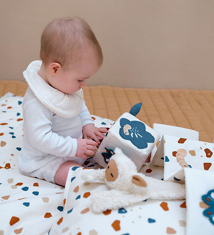 Fabelab Bibs - Ruffle - 3-Pack - Wheat Mix