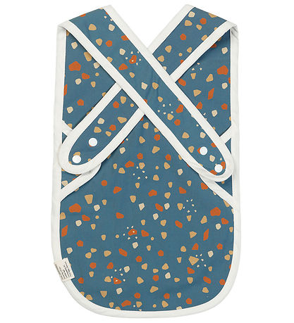 Fabelab Bib - Long - Blue Spruce/Cobblestone
