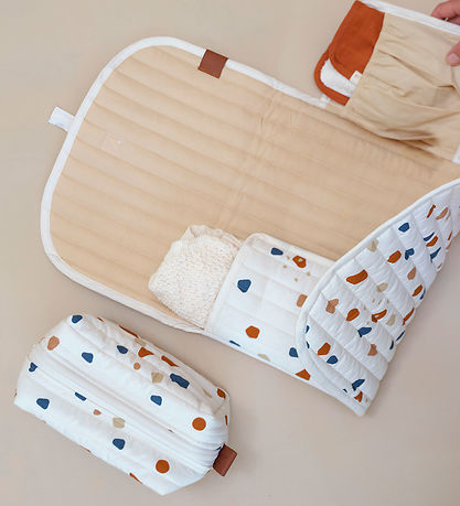Fabelab Toiletry Bag - Quilted - Natural/Terrazzo Fabelab Toiletry Bag - Quilted - Natural/Terrazzo