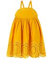 Stella McCartney Kids Kjóll - Gult M. Mynsturprjón