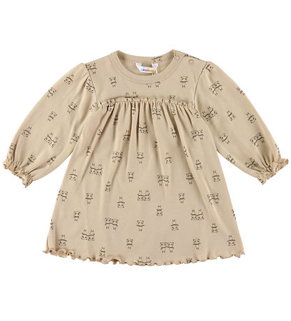 Joha Klänning - Beige m. Panda