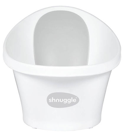Baignoire Shnuggle - Bébé - Blanc av. Gris
